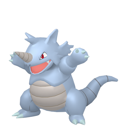 Shiny Rhydon in Legends of Arceus