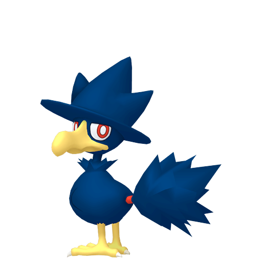 Shiny Murkrow in Legends of Arceus
