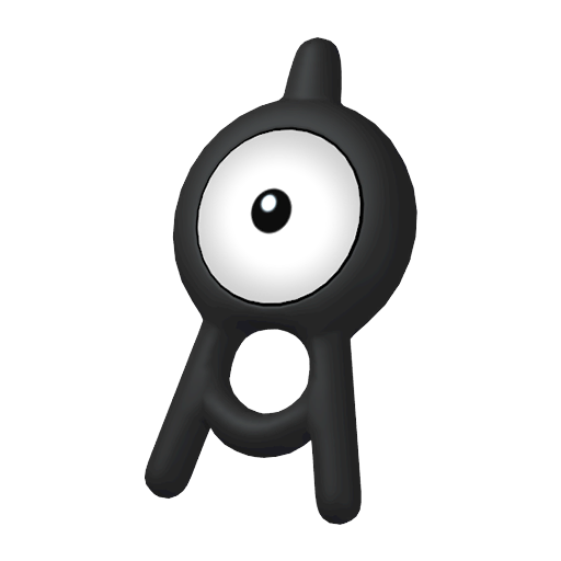 Shiny Unown in Legends of Arceus