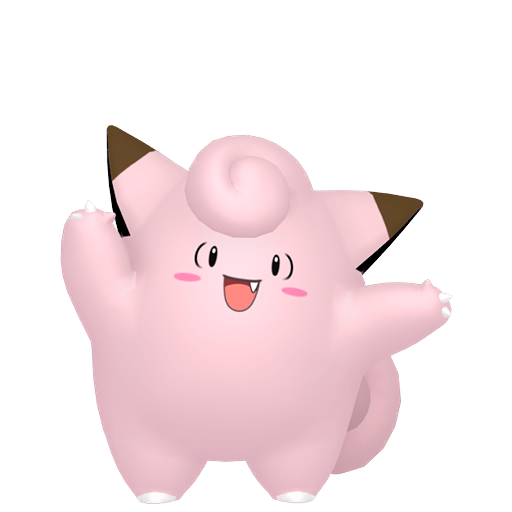 Shiny Clefairy in Legends of Arceus