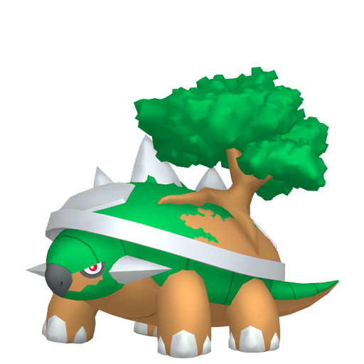 Shiny Torterra in Legends of Arceus