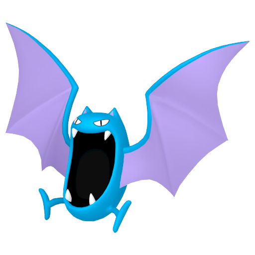 Shiny Golbat in Legends of Arceus
