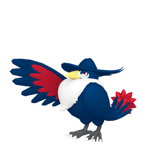 Shiny Honchkrow in Legends of Arceus