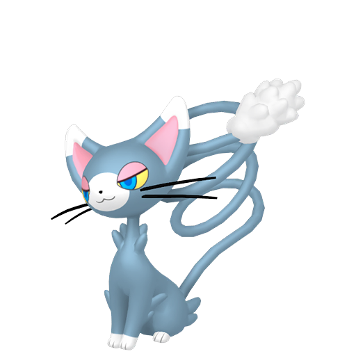 Shiny Glameow in Legends of Arceus