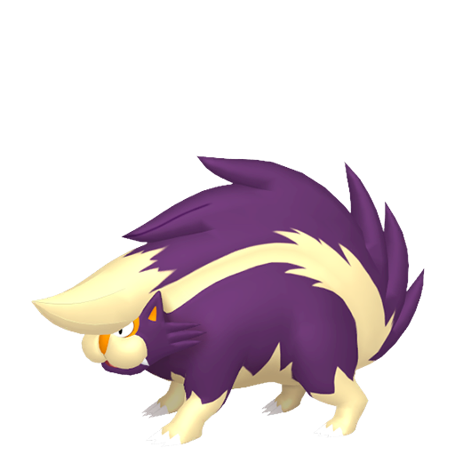 Shiny Skuntank in Legends of Arceus