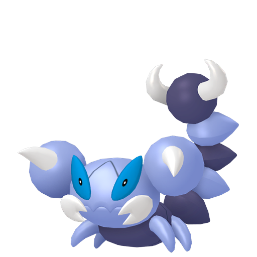 Shiny Skorupi in Legends of Arceus