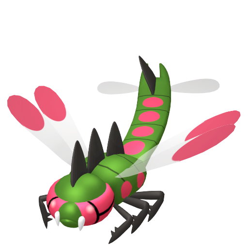 Shiny Yanmega in Legends of Arceus