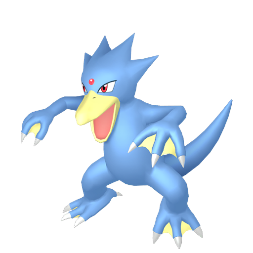 Shiny Golduck in Legends of Arceus