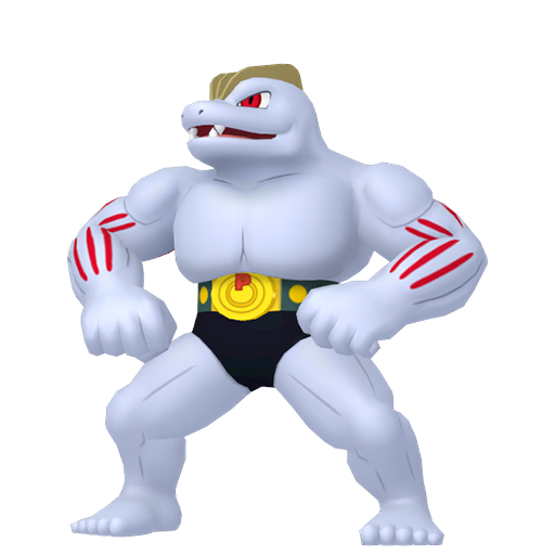 Shiny Machoke in Legends of Arceus