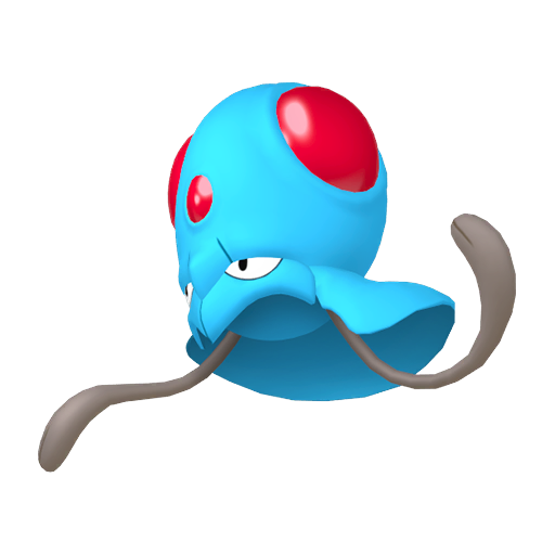 Shiny Tentacool in Legends of Arceus