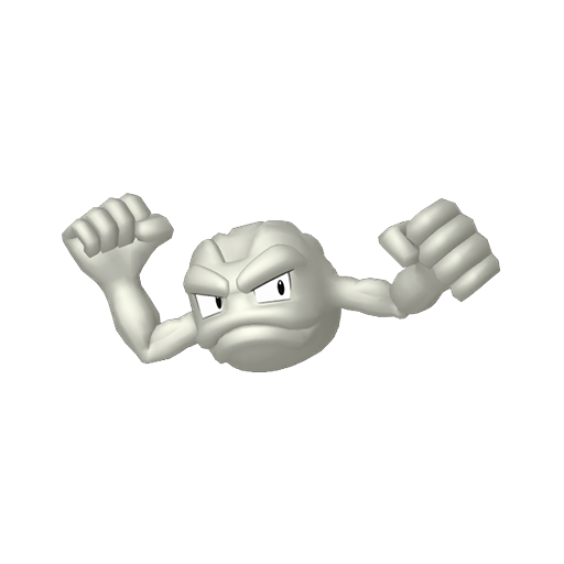 Shiny Geodude in Legends of Arceus