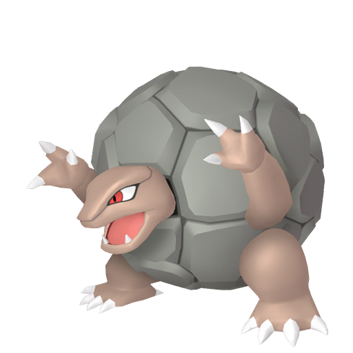 Shiny Golem in Legends of Arceus