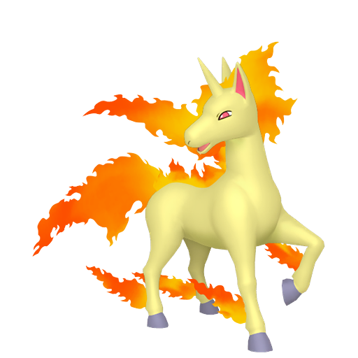Shiny Rapidash in Legends of Arceus
