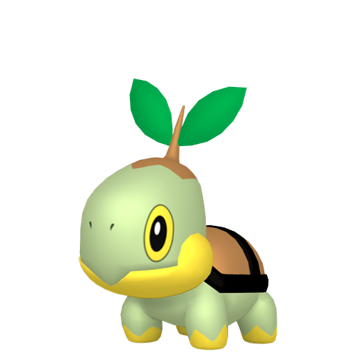 Shiny Turtwig in Legends of Arceus