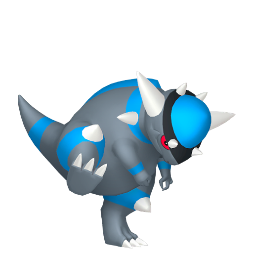 Shiny Rampardos in Legends of Arceus