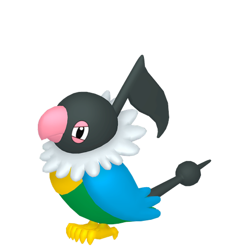 Shiny Chatot in Legends of Arceus