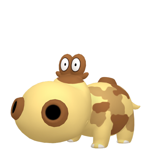 Shiny Hippopotas in Legends of Arceus