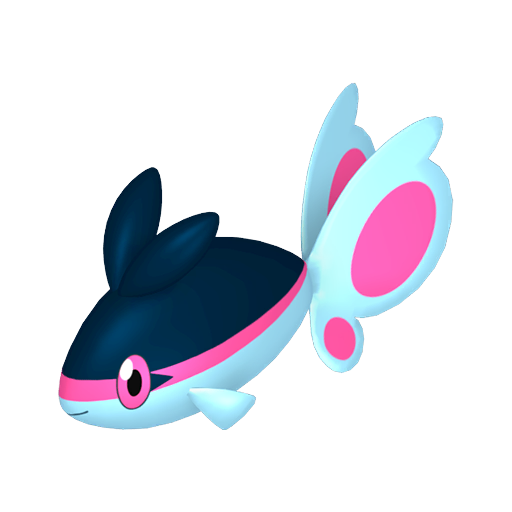 Shiny Finneon in Legends of Arceus