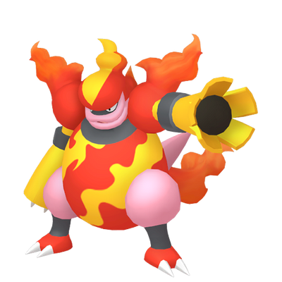 Shiny Magmortar