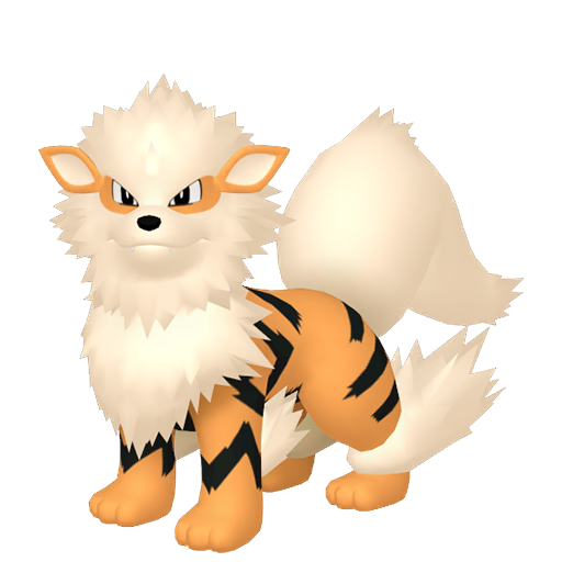 Shiny Arcanine in Legends of Arceus