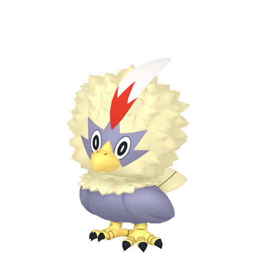 Shiny Rufflet in Legends of Arceus