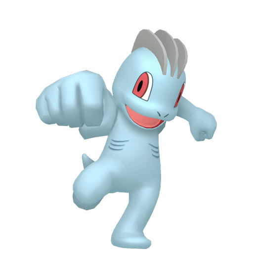 Shiny Machop in Legends of Arceus