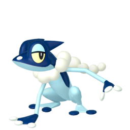 Pokestar - Shiny Frogadier in Legends: Z-A