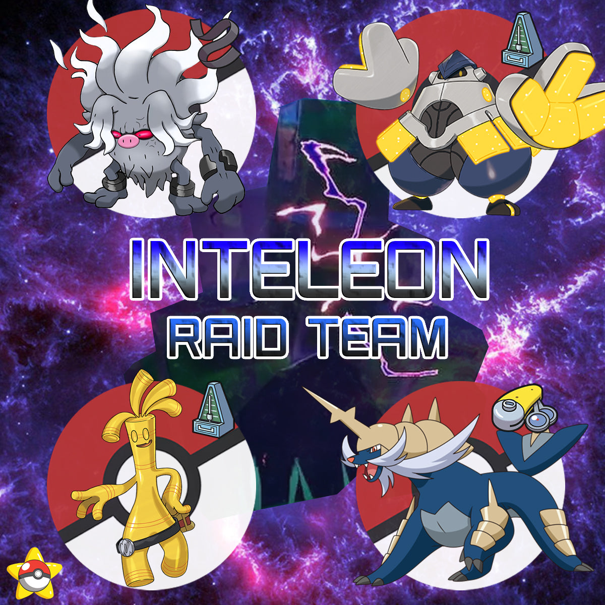 Inteleon Raid Team - Pokestar