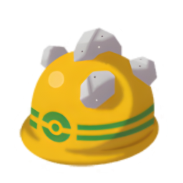 Pokestar - Rocky Helmet in Legends: Z-A