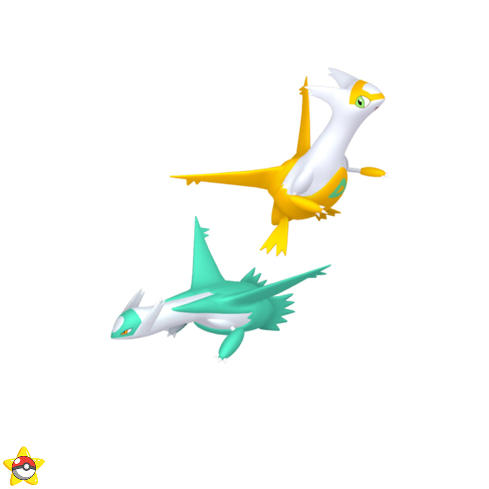 Shiny Latias & Latios Pokestar