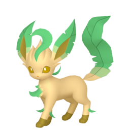 Pokestar - Shiny Leafeon in Legends: Z-A