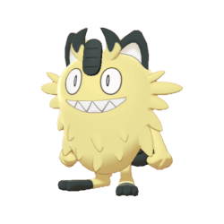 Shiny Galarian Meowth - thepokestar