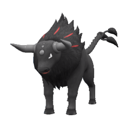 Shiny Paldean Tauros (Fighting/Fire Form) - thepokestar