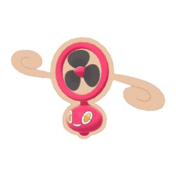 Shiny Rotom Fan - thepokestar