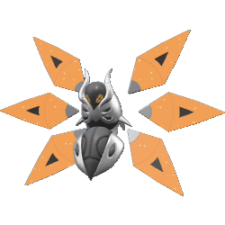Shiny Iron Moth - thepokestar