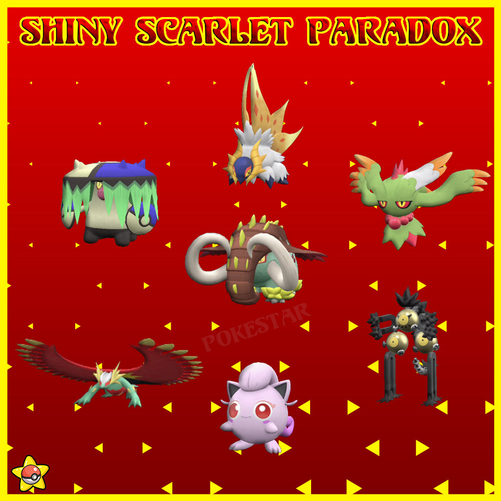 Shiny Scarlet Paradox Collection - Pokestar