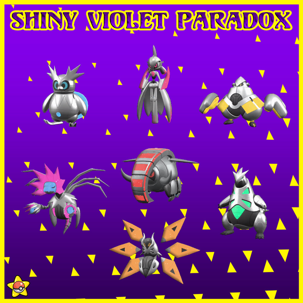 Shiny Violet Paradox Collection - Pokestar