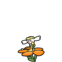 Flabebe (Orange Flower) - Pokestar