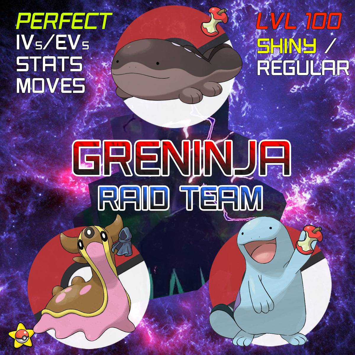 Greninja Raid Team - Pokestar