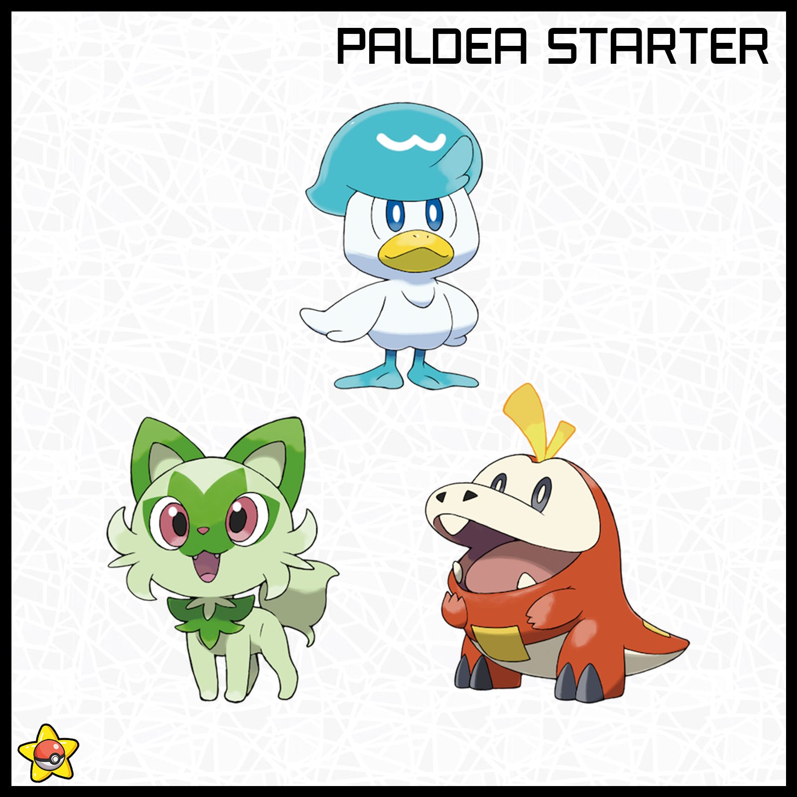 Paldea Starter Pack - thepokestar