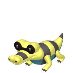 Shiny Sandile - thepokestar