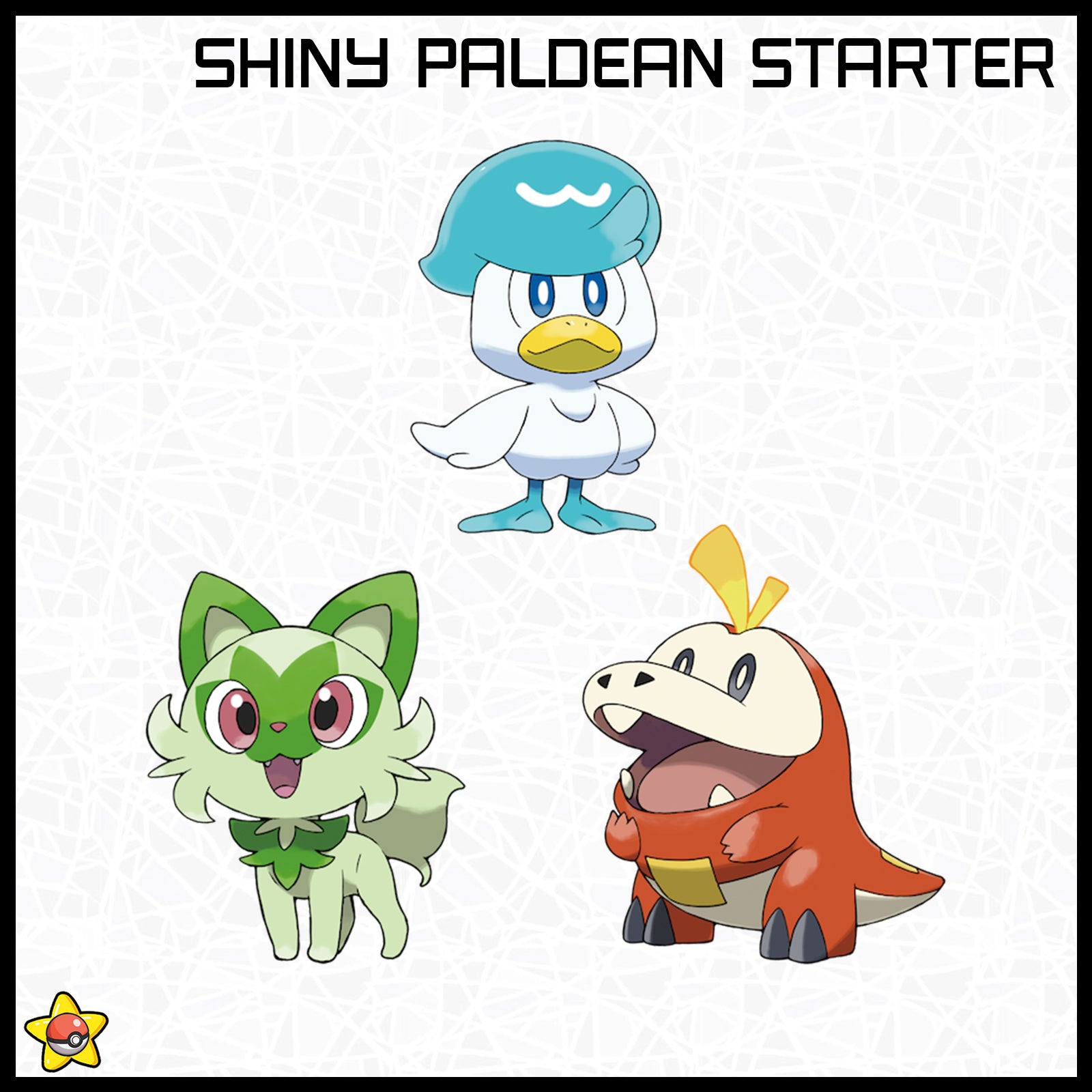 Shiny Paldean Starter - thepokestar
