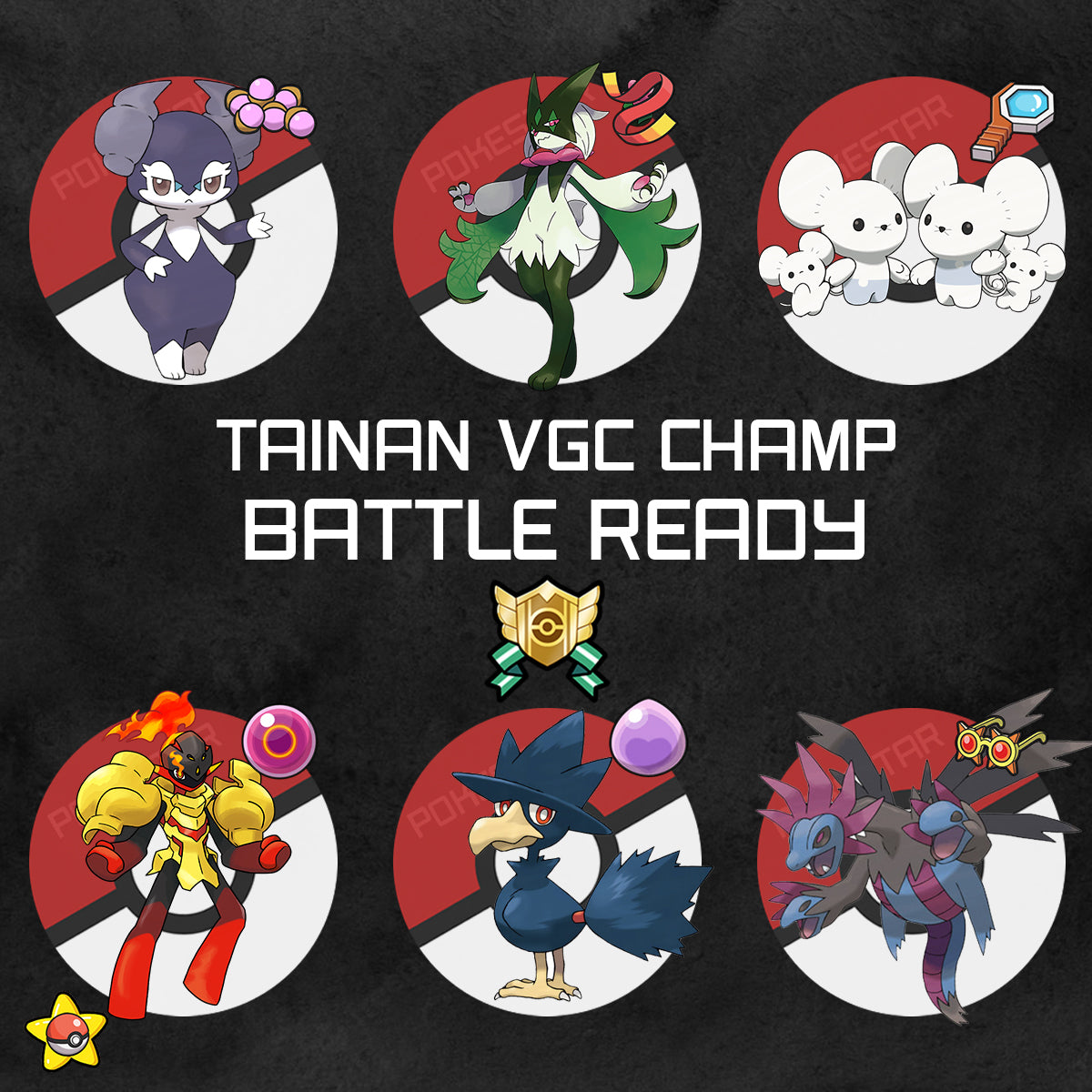 Competitive Team - VGC Tainan Winner - Pokestar